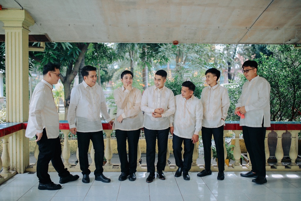 Chinese Collared Barong