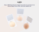 Silicone Nipple Cover with Round Case