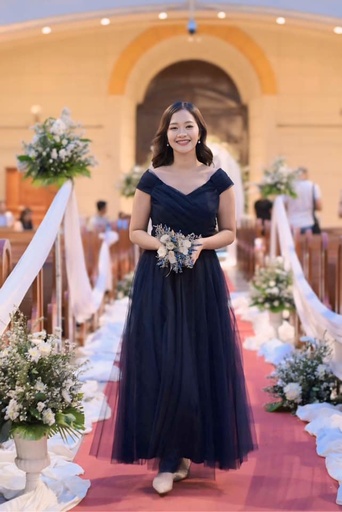 Midnight Blue Dress